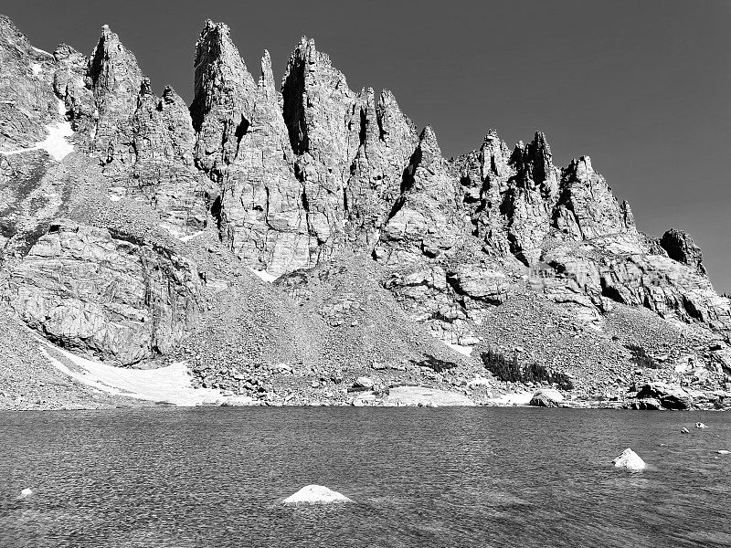 Sky Pond Trail冰川湖Rocky Mtn NP